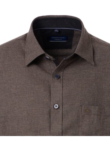 CASAMODA Freizeithemd in Braun