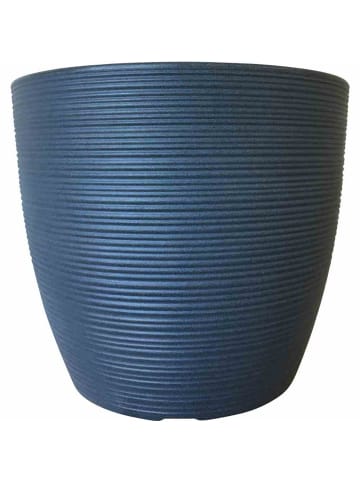 Siena Garden Pflanzgefäß Sevilla 38, Ø 38x32 cm in Anthrazit in Anthrazit