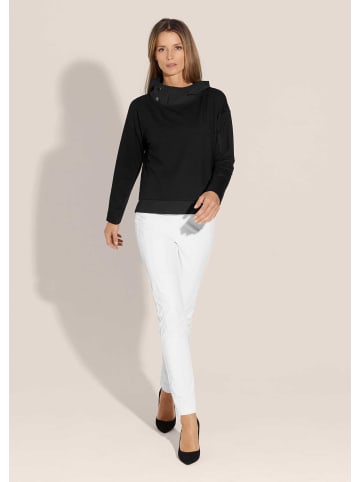 MADELEINE Sweatshirt mit Kapuze in schwarz