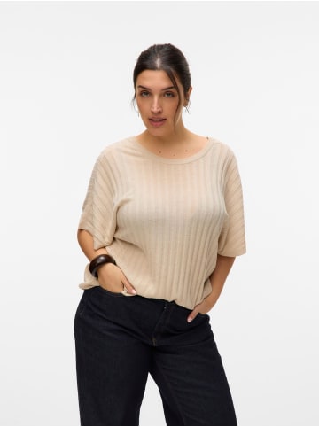Vero Moda Strickpullover in Oatmeal
