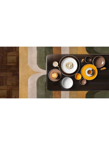 Seltmann Weiden 6er Set Kaffeebecher mit Untere Sento Home Pure Colors in Mango Orange 400 ml