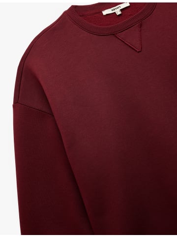 KOTON SWEATSHIRTS in Bordo
