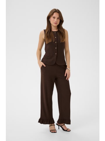 Kaffe Jerseyhose KAkristina Loose fit in Coffee Bean