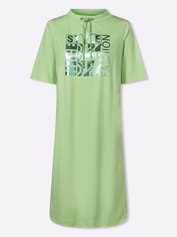 Sieh an! Jersey-Kleid in reseda