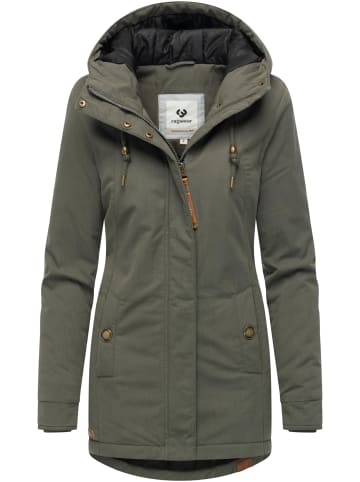 ragwear Winterjacke Monadena Parka YOUMODO in Dark Olive