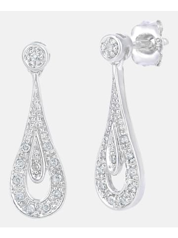 Diamant L'éternel Ohrhänger aus 375 Weißgold mit Diamant