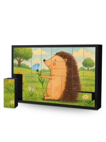 Mr. & Mrs. Panda Adventskalender Selbst Befüllen Igel Blumen Des... in Weiß
