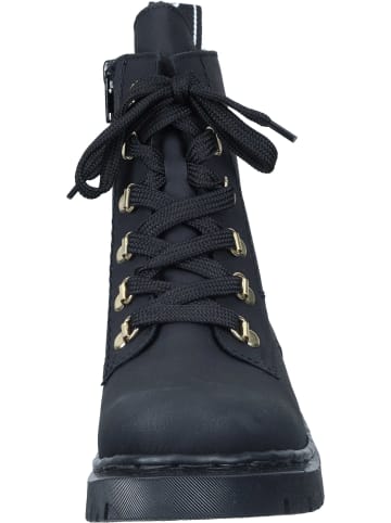 rieker Freizeit Stiefeletten in schwarz