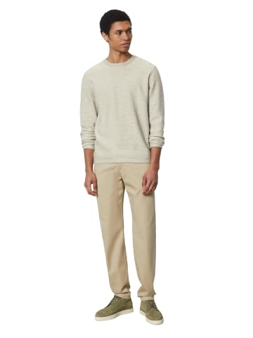 Marc O'Polo Pullover regular in white cotton