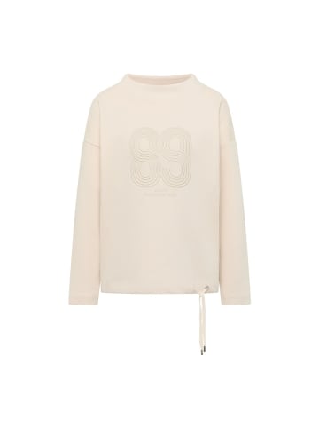 Cecil Langarmshirt in pearl beige