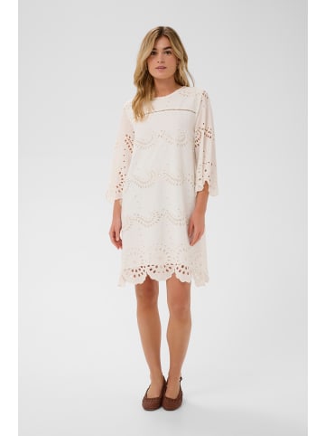 SAINT TROPEZ Kleid PilletteSZ Lockere Passform in Ice