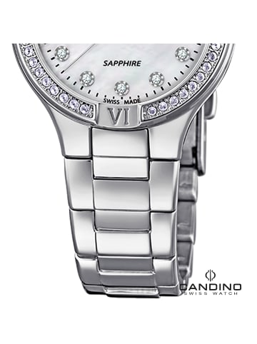 Candino Analog-Armbanduhr Candino Casual silber klein (ca. 30mm)