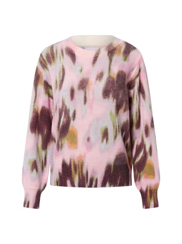 NÜMPH Strickpullover Nuliani in aubergine rosa - 0001