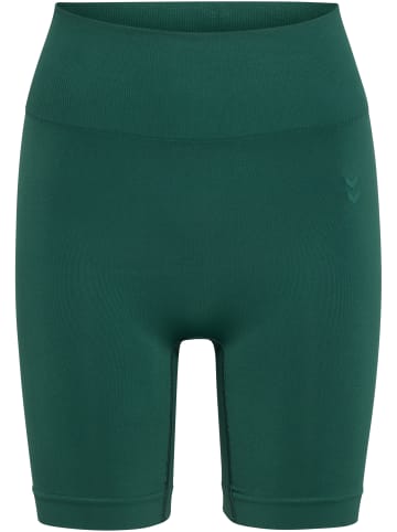 Hummel Tight Kurze Hose Hmlflow Multisport Damen in BISTRO GREEN