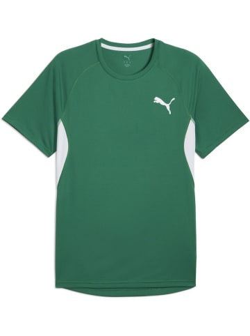 Puma T-Shirt "Cross The Line Tee 3.0" in Grün