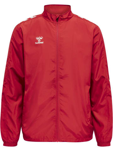 Hummel Hummel Zip Jacke Hmlcore Multisport Erwachsene Atmungsaktiv in TRUE RED