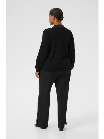 KAFFE curve Strickpullover KCcarla Regular fit in Black Deep