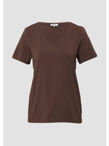 s.Oliver T-Shirt in 8828_mokka