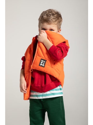 MOKIDA Gesteppte Weste in orange