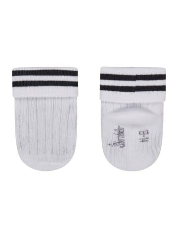 Sterntaler Baby Socken 2er-Pack Ringel in schwarz