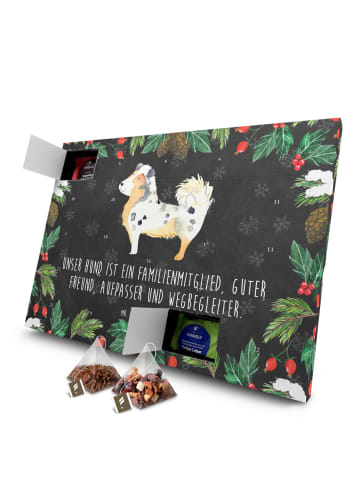 Mr. & Mrs. Panda Tee Adventskalender Hund Australien Shepherd mi... in Kreidetafel