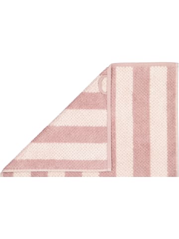 Cawö Cawö Handtücher Pure Stripes 6502 vintage rose - 22 in vintage rose - 22