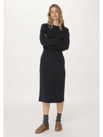 Hessnatur Strickkleid in schwarz