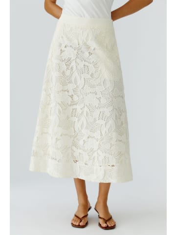 Oui Spitzen Rock in eggnog