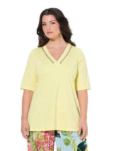 Ulla Popken Shirt in zitronengelb
