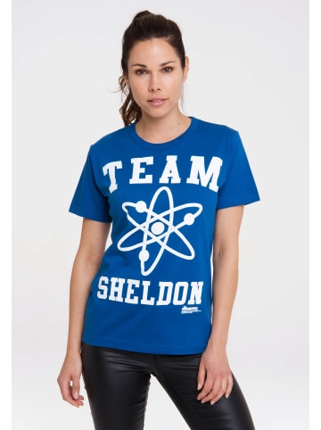 Logoshirt T-Shirts TBBT – Team Sheldon in blau