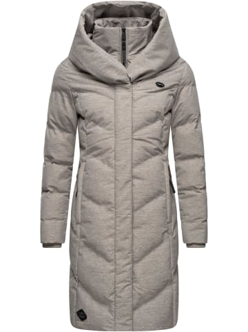 ragwear Wintermantel Natalka Melange in Bone