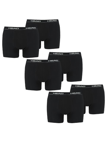 HEAD Boxershorts 6 er Pack Boxer in 200 - black