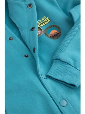 Coccodrillo Bomberjacke mit Reißverschluss in türkis