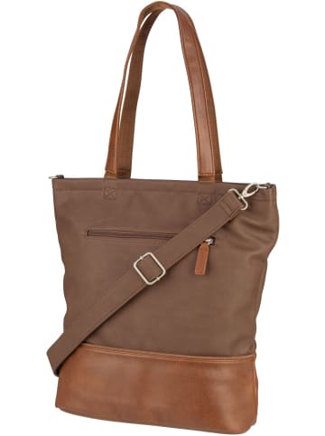 Zwei Shopper Jana J145 in Cognac