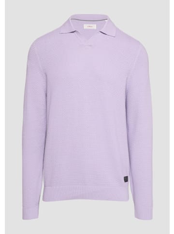 s.Oliver Strickpullover in 4708_lavendel