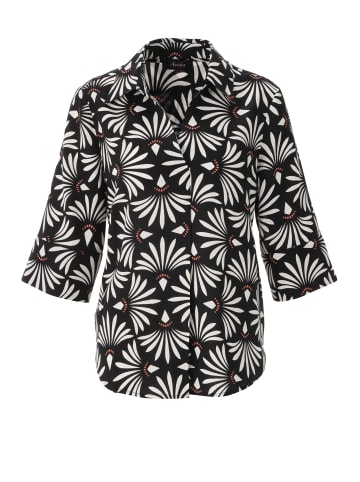 Aniston CASUAL Schlupfbluse in schwarz-wollweiß-lachs
