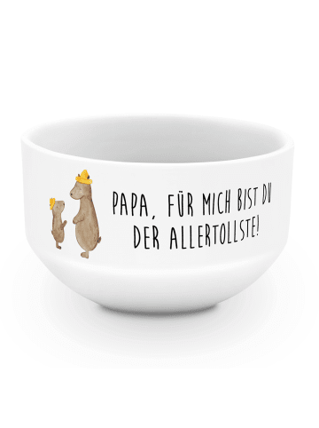 Mr. & Mrs. Panda schale Bären mit Hut mit Spruch in Weiß