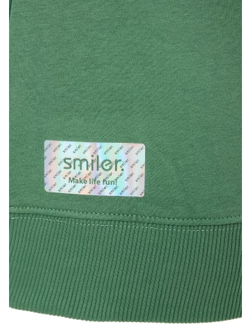 smiler. Sweatshirtpullover Cuddle. in grün