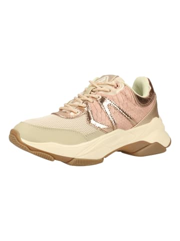 Bullboxer Sneaker in Beige/Rosa