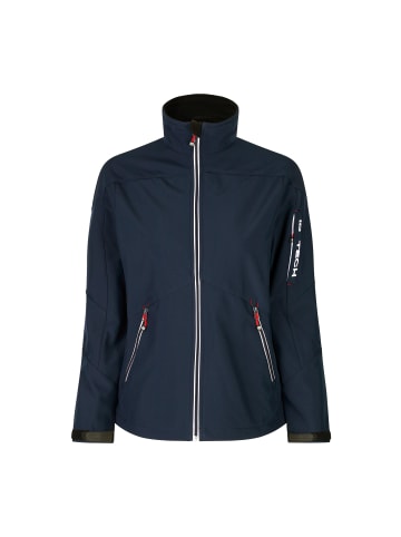 IDENTITY Soft Shell-Jacke kontrast in Navy