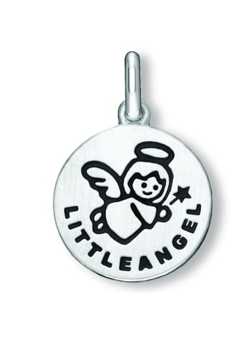 ONE ELEMENT  Little Angel Anhänger aus 925 Silber Ø 12,5 mm in silber