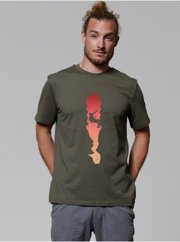 wat? Apparel T-Shirt There's no limit in Khaki