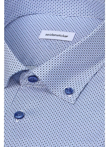 Business Hemd Regular in Mittelblau