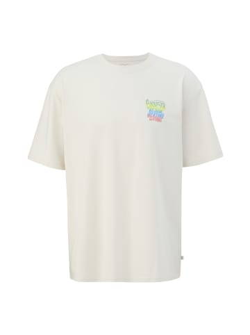 QS T-Shirt in 80D0_helles beige