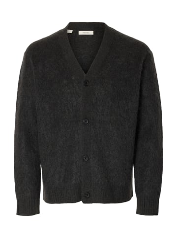 SELECTED HOMME Cardigan 'Meis' in dunkelgrau