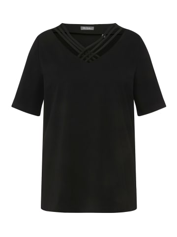 Ulla Popken Shirt in schwarz