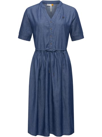 ragwear Shirtkleid Casarea Denim in Denim Blue