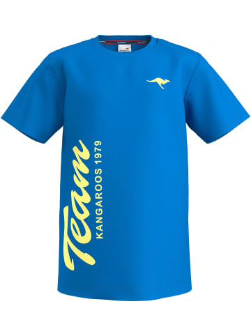 Kangaroos T-Shirt in royalblau