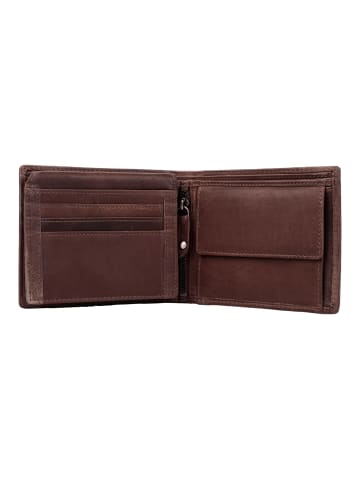 The Chesterfield Brand Alvina Geldbörse RFID Schutz Leder 13 cm in brown