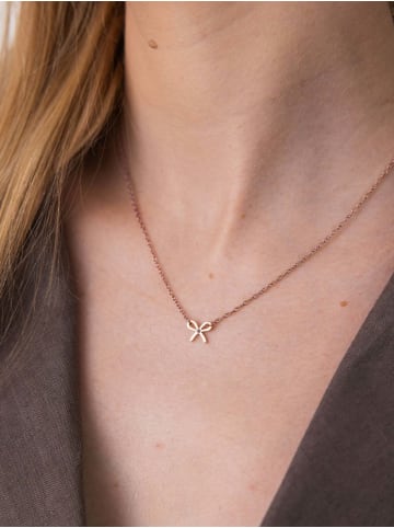 PURELEI Kette Bow 40–45 in Rosegold